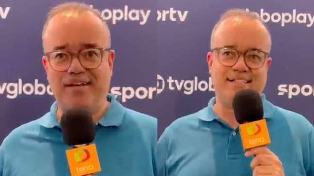 Everaldo Marques fala sobre a reação da família ao saber que seria o narrador da TV Globo na Copa