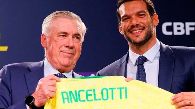 CBF renova contrato de Carlo Ancelotti até a Copa do Mundo de 2030