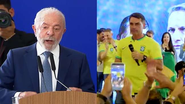 Lula e Flávio Bolsonaro aparecem empatados em 45% no segundo turno, mostra Datafolha