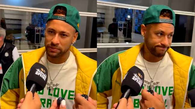 Neymar dá a sua versão sobre erro em substituição contra o Coritiba e reclama: ‘Sempre comigo’