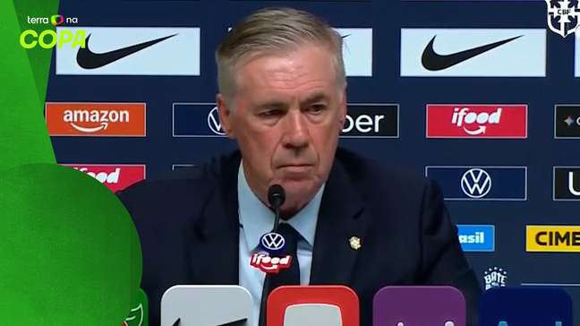Ancelotti explica convocação 'supresa' de Weverton e porque João Pedro ficou fora da lista
