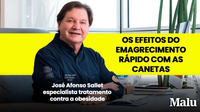 Médico comenta efeitos do uso de canetas emagrecedoras
