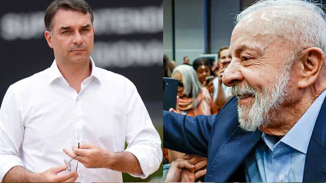 Atlas/Bloomberg aponta Lula com 48,9% e Flávio Bolsonaro com 41,8% após áudio com Vorcaro