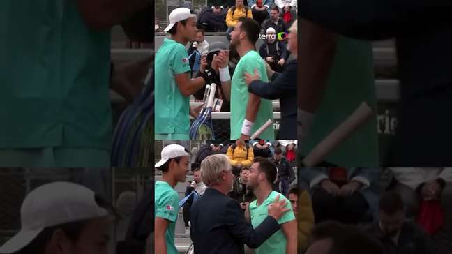 Tenista espanhol chama adversário para brigar após qualifying de Roland Garros #shorts