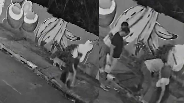 Jovem cai em bueiro após tampa de concreto ceder em Cuiabá