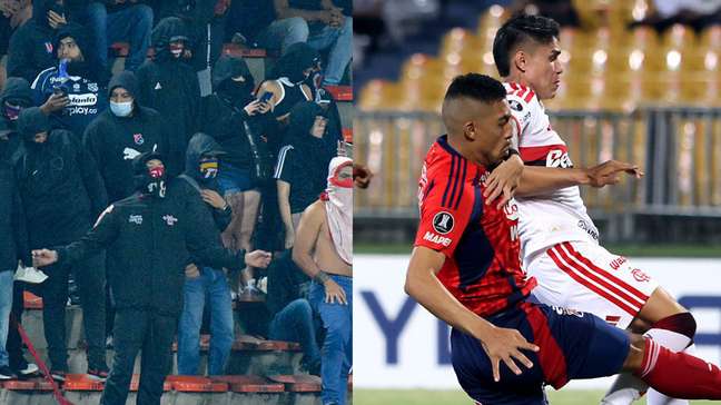 Conmebol dá vitória para o Flamengo em jogo interrompido contra o Independiente Medellín