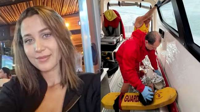 Vídeo mostra resgate de mulher encontrada viva após três dias à deriva no mar no litoral de SP