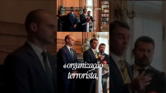 Flávio diz ter discutido com Trump classificação de PCC e CV como grupos terroristas #shorts