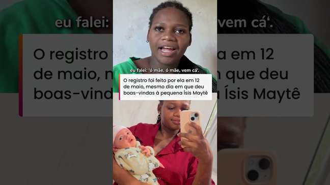 Grávida surpreende ao ir sozinha de moto para maternidade: "Partiu conhecer minha princesa" #shorts
