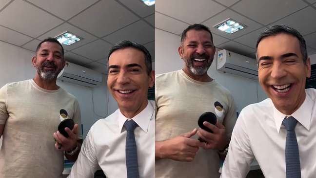 Tralli revela nome composto e diz preferir apelido: 'Me chamem de Cesinha'