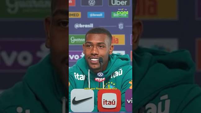 Rayan diz que deu 'uma tremidinha' ao conhecer Neymar: 'Fiquei muito feliz' #shorts