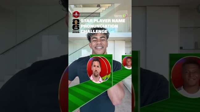 Yamal tenta trend nas redes e não acerta pronúncia do próprio nome #shorts