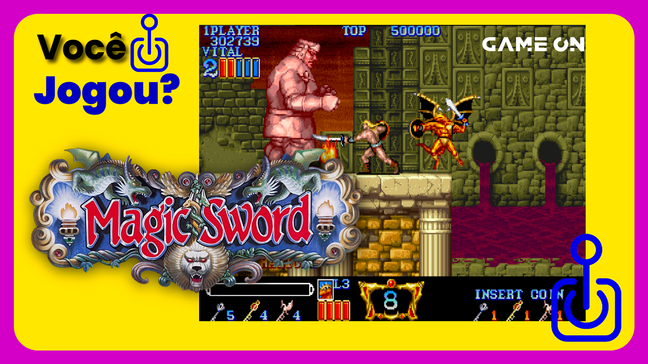 Você jogou Magic Sword, clássico esquecido da Capcom?