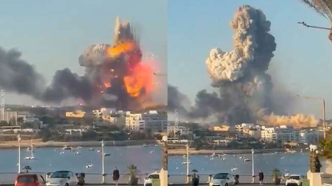 Fábrica de fogos explode em Malta, deixa feridos e danifica residências a quilômetros de distância