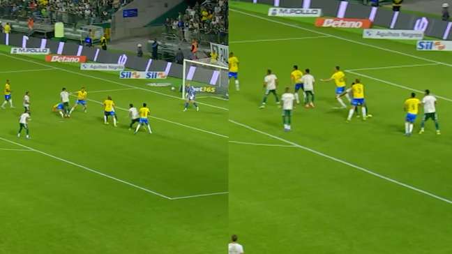 'Gol está confirmado', disse VAR antes de árbitro anular gol da Chape contra Palmeiras