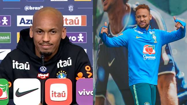 'Ele é um líder desse grupo', diz Fabinho sobre presença de Neymar na Seleção