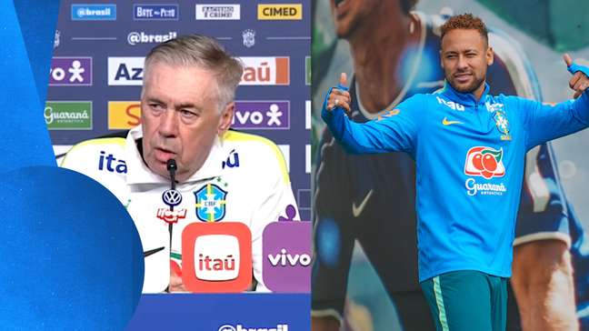 Ancelotti atualiza situação de Neymar: 'Está fazendo um ótimo trabalho'