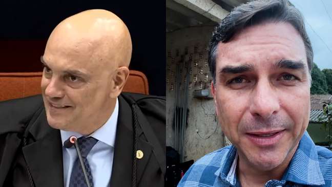 Defesa de Flávio Bolsonaro pede ao STF que declare Moraes suspeito para julgar Vorcaro e caso Master
