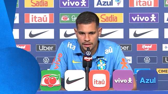 Bruno Guimarães se solidariza com Wesley após corte por lesão: ‘Copa é o ápice da carreira’