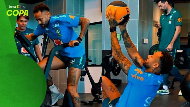 Neymar segue focado em recuperação para Copa do Mundo