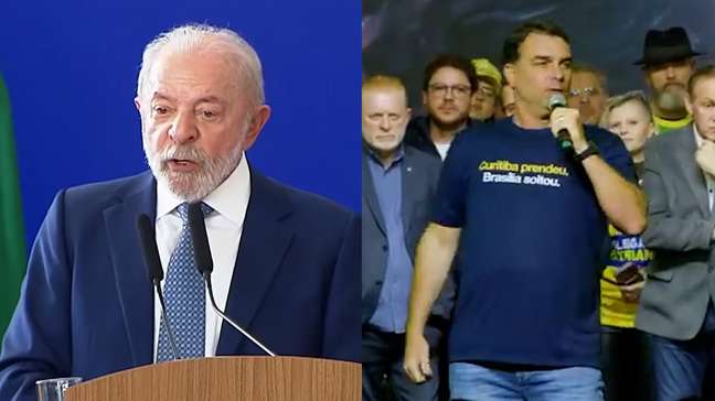 Lula lidera com 44% contra 38% de Flávio Bolsonaro no 2º turno, diz pesquisa Genial/Quaest