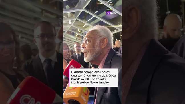 Gil cita orgulho da criatividade das músicas brasileiras e diz: 'Meu rádio sou eu mesmo' #shorts