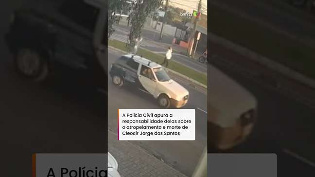 Câmera registrou ação de mulheres investigadas por homicídio culposo de ciclista no RS #shorts