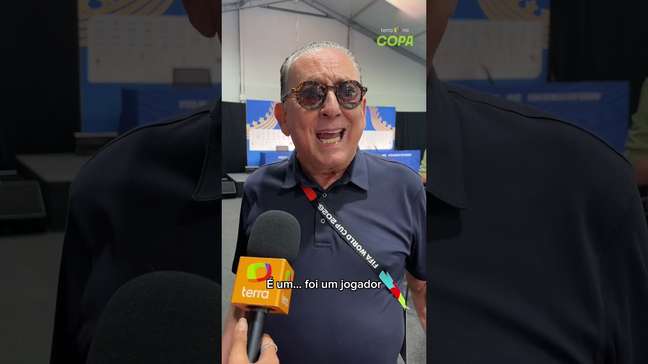 'Tem que tremer a perna', diz Galvão Bueno sobre sua estreia e a de Ancelotti na Copa #shorts