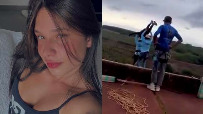 Presos por morte de jovem em rope jumping não sabem explicar por que ela foi jogada sem corda, diz delegada