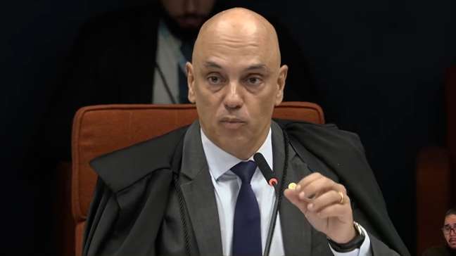 Em julgamento sobre Eduardo Bolsonaro, Moraes comenta print: ‘Fora da grade da Casa Branca’