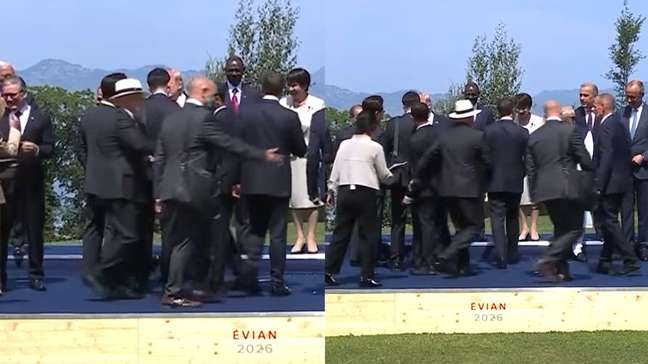 Lula e Trump não se cumprimentam durante encontro do G7 na França