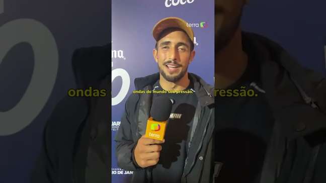 Chumbo comenta pressão para competir na WSL: 'Junto com meus maiores ídolos' #shorts