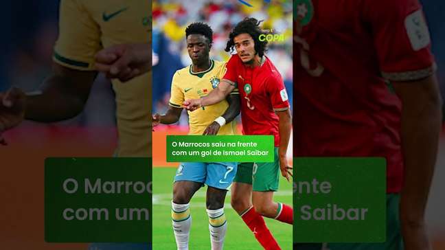 Brasil empata com Marrocos em jogo de estreia na Copa do Mundo #shorts
