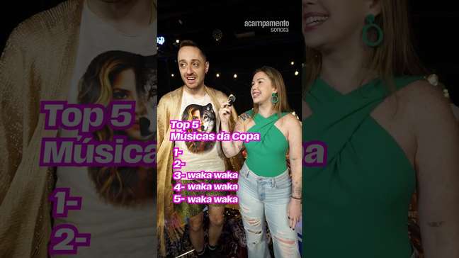 Waka Waka é a cara da COPA!⚽🎶