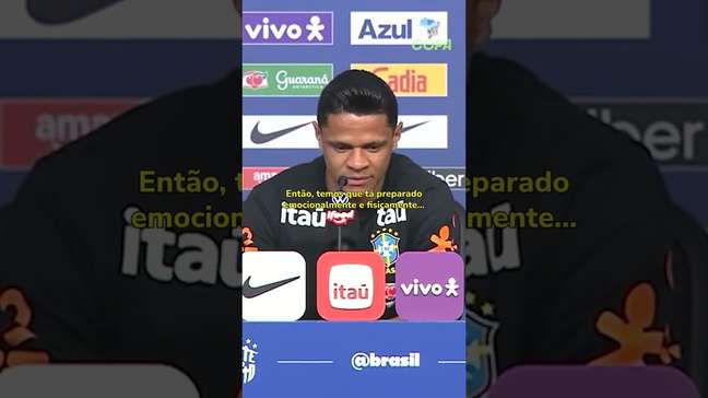 'Não vai existir jogo fácil', diz Douglas Santos em coletiva antes de Brasil x Haiti