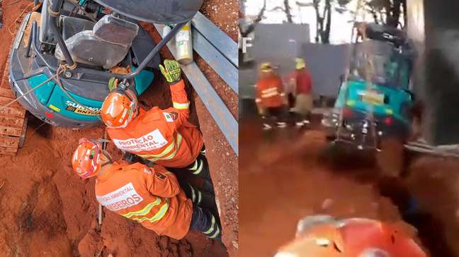 Funcionário morre soterrado após deslizamento em obra em Brasília