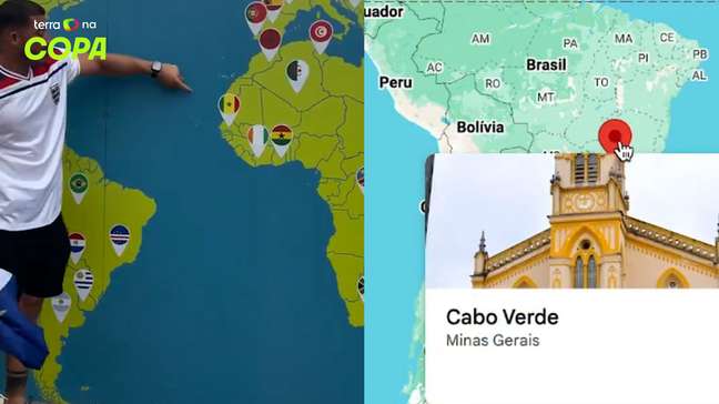 Fifa erra mapa oficial e coloca Cabo Verde no Brasil; entenda confusão