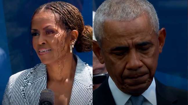 Barack Obama se emociona com discurso poderoso da esposa, Michelle: 'Uma honra estar ao seu lado'