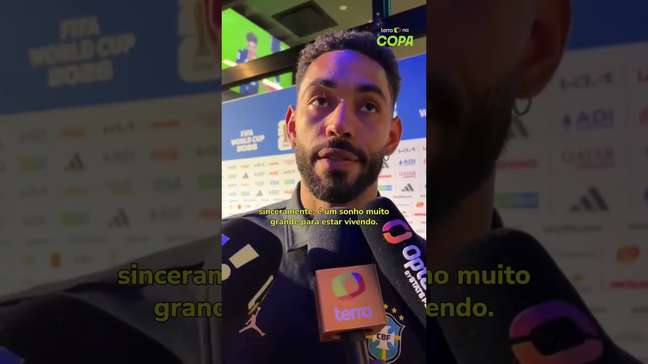 Matheus Cunha após 2 gols contra Haiti: 'Era um sonho' #shorts