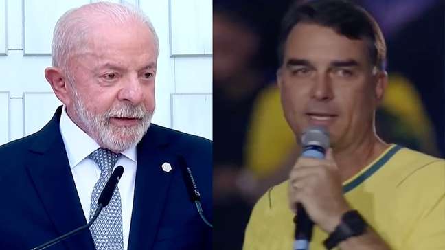 Lula tem 41% e Flávio Bolsonaro 31% das intenções de voto no 1º turno, diz Datafolha
