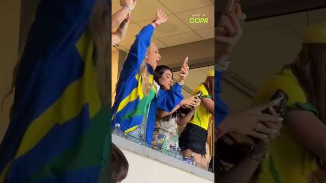 Jornalista flagra reação de Virginia ao gol de Vini Jr. contra o Haiti; veja