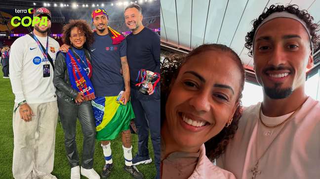 Mãe de Raphinha nega problemas familiares e financeiros, comenta lesão e recorda infância do craque da Seleção