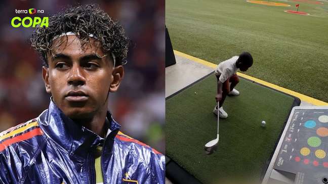 Lamine Yamal não perdoa e mostra tentativa frustrada do irmãozinho de jogar golfe nos EUA
