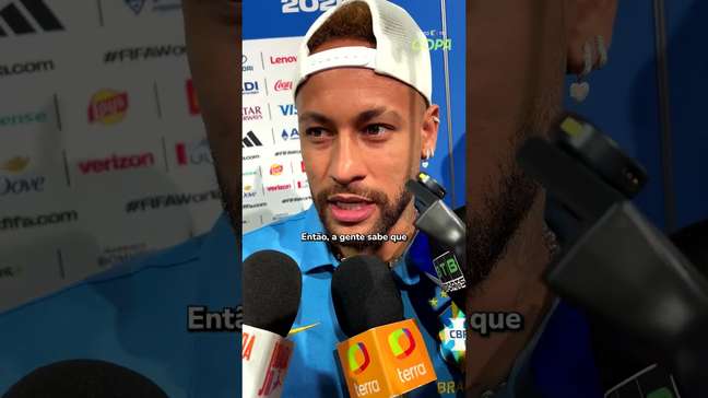 Neymar diz que está 'querendo demais' e revela segredo para hexa 💚💛 #shorts