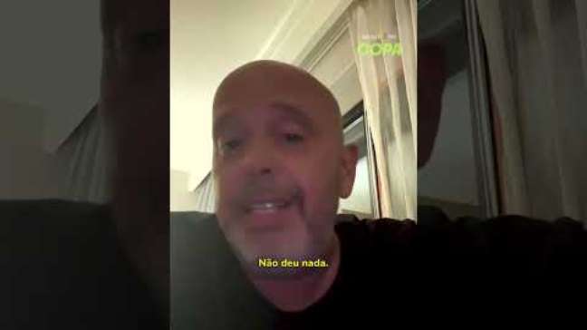'Foi só um susto', tranquiliza Alex Escobar após erro em pronúncia de palavras