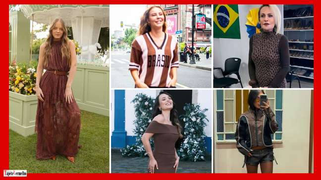 De madrinha de casamento a brasilcore, marrom continua a conquistar famosas