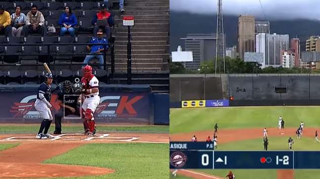 Transmissão de jogo de beisebol registra momento em que terremoto atinge Venezuela; veja