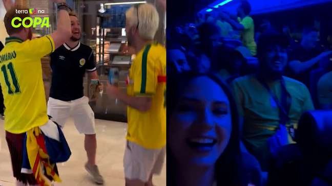 Atriz escocesa da Marvel viaja em ônibus de brasileiros por engano após derrota na Copa