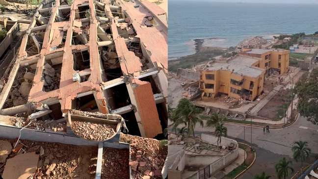 Vídeos mostram destruição em La Guaira, região mais afetada pelos terremotos na Venezuela