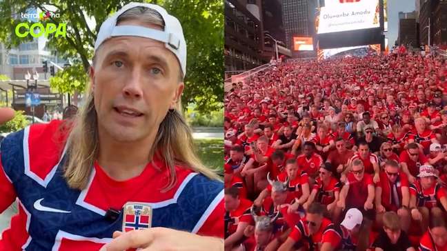 Campeões de torcida da Copa? Remada viking da Noruega vira sensação nas redes sociais
